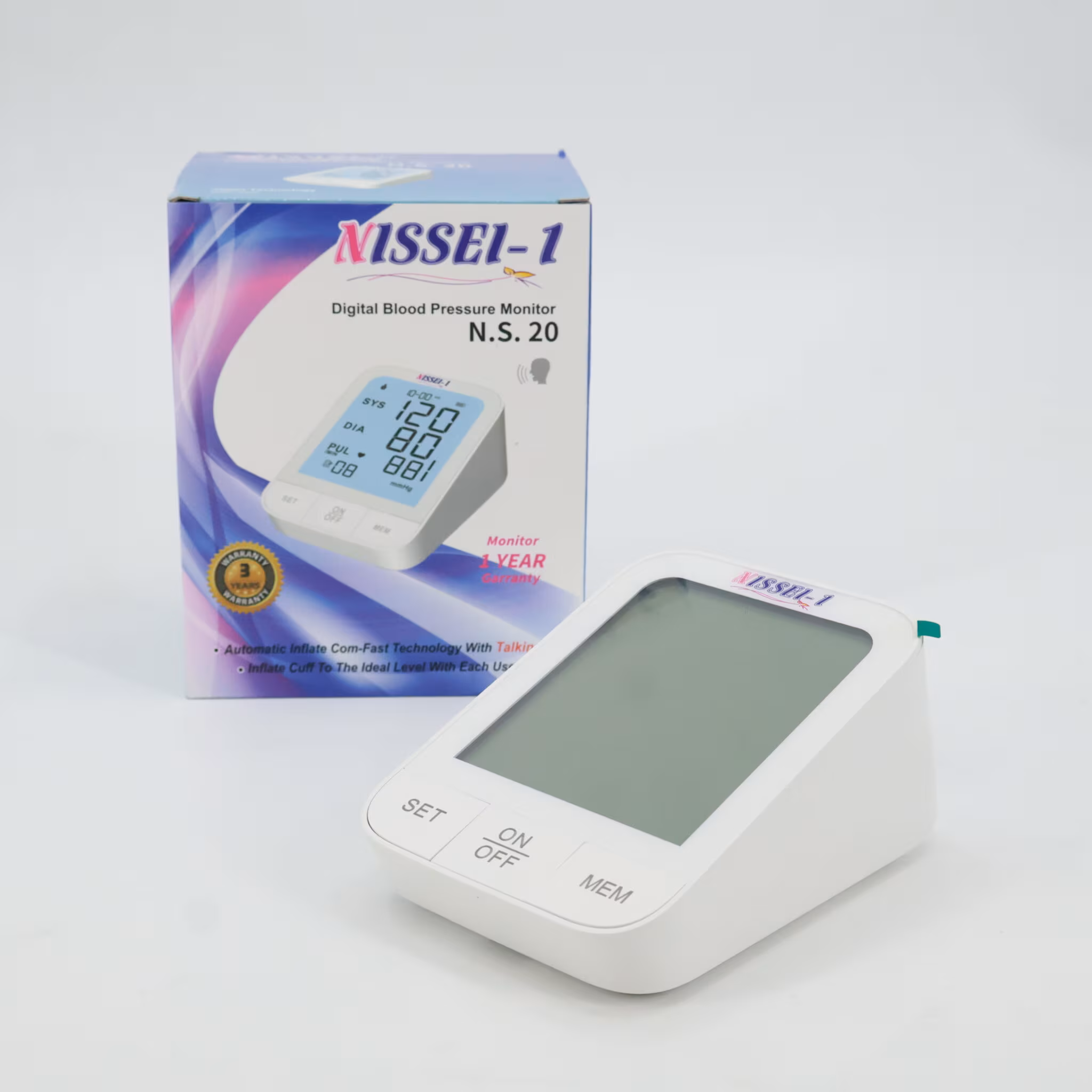 Digital Blood Pressure Machine NISSEI-1