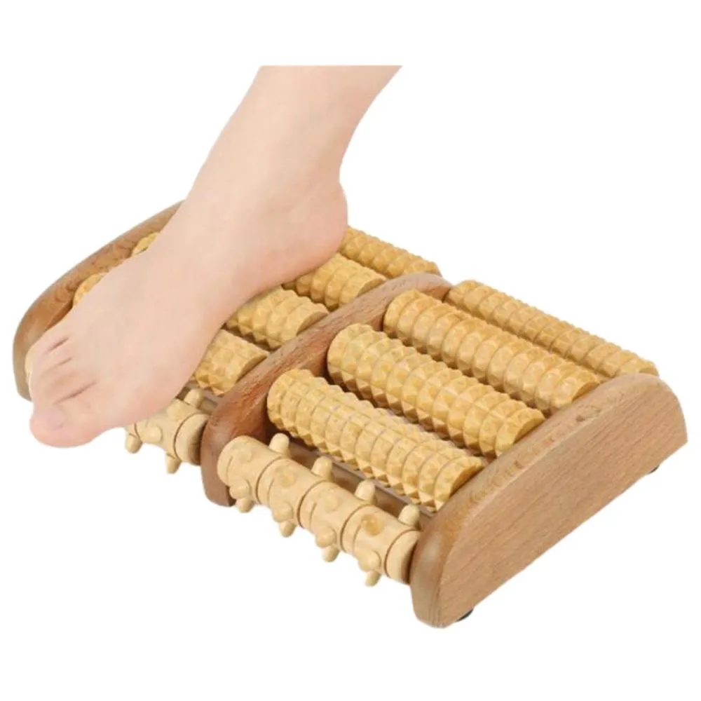 Acu Vip Foot Roller Massager Yoga Sports Fitness Gym Therapy Exerciser Pain Relief For Unisex